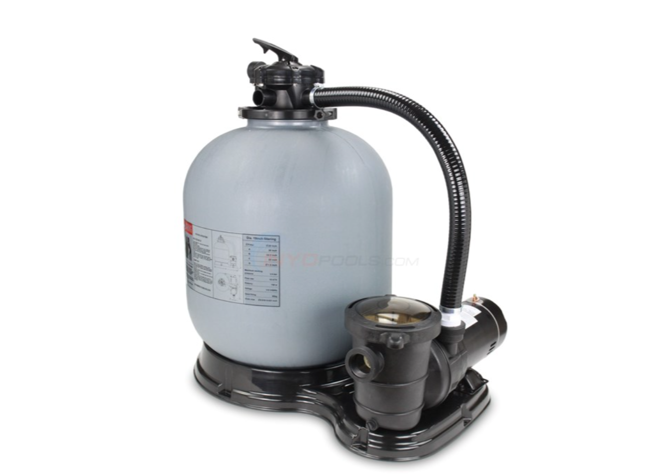 SAND FILTER, PUMP & LADDER COMBO